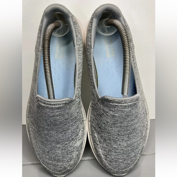 Skechers GOwalk 6 Grand Horizon Womens Sz 8 Wide Gray Walking/Comfort Superb! - Picture 9 of 16